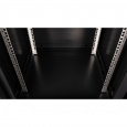 Шкаф 19" телекоммуникационный настенный, 12U 635x600х600 мм, дверь стекло,черный
